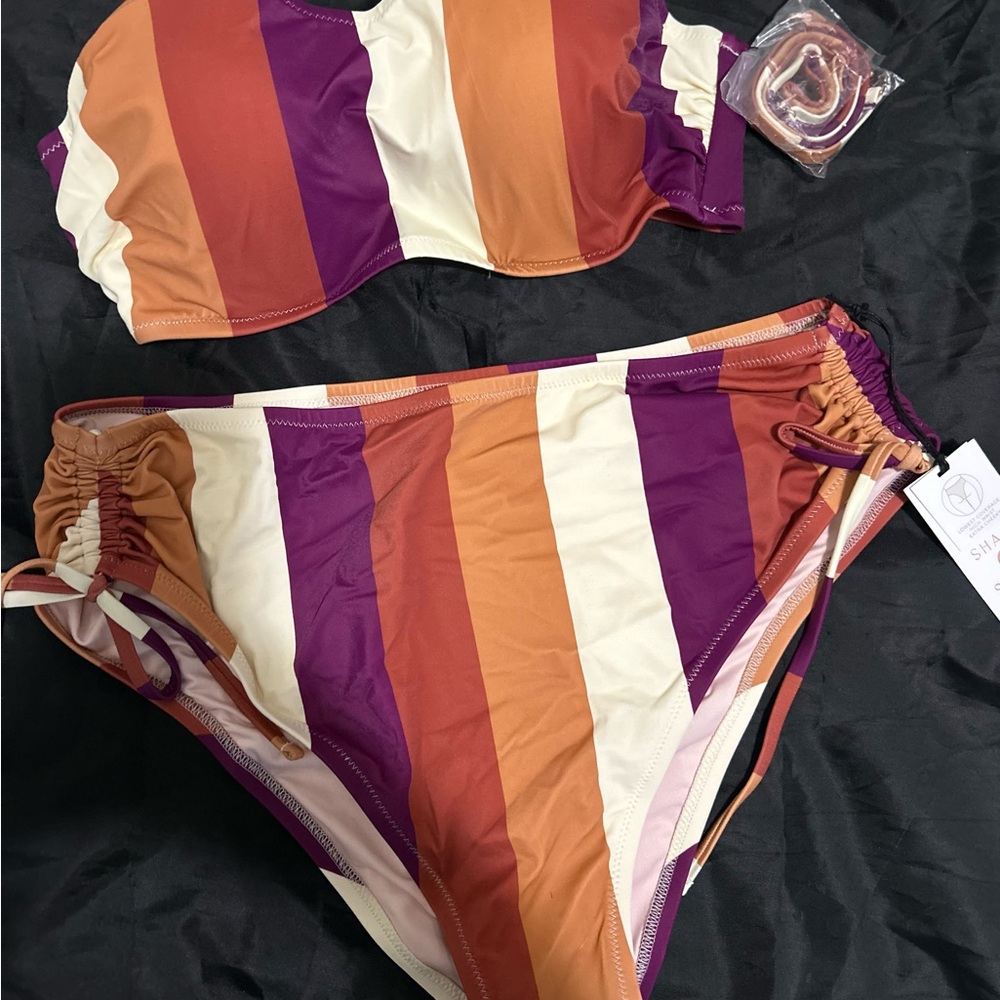 Shade & Shore Colorful Bikini Set